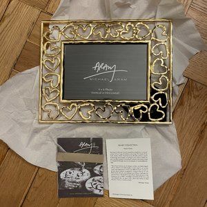 Michael Aram 4x6 "Heart Collection" frame